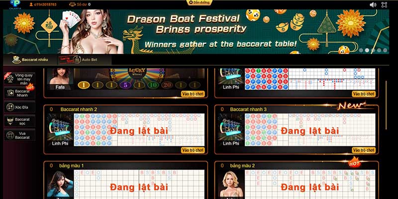 Baccarat đổi thưởng và những thông tin giới thiệu