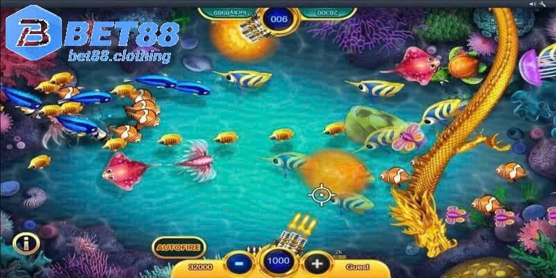 Thiết kế đẹp mắt game bắn cá H5 2023